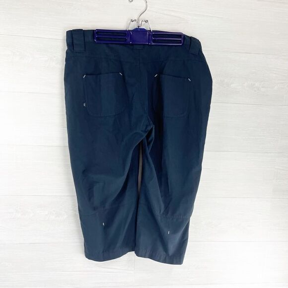 Helly Hansen Snap Wide Leg High Waist Cotton Blend Capri Pants - Picture 4 of 6